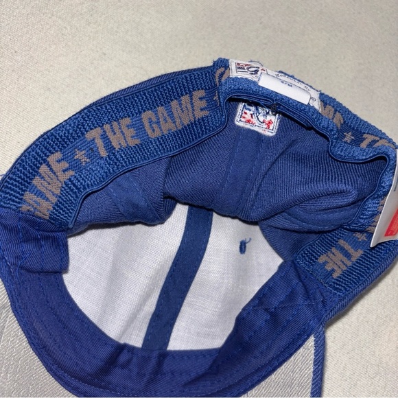 Vintage 1995 The Game  wool blend hat/cap royal blue SZ S/M (6 5/8-7‎ 1/4) NWOT - Picture 6 of 9